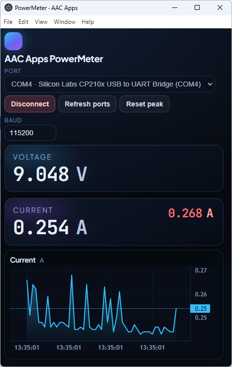 Lab Meter screenshot
